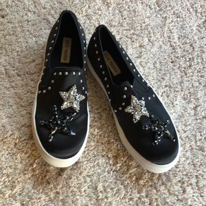Almost New! Embellished Sneakers